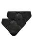 Spitzen Slips 2-er Pack G-String Taillen Unterhosen Brazilian Tanga