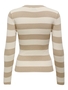 Gestreifter Langarm Strickpullover Striped Oberteil Knit Sweater JDYPLUM