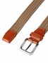 Jack & Jones Elastischer Stoff Flecht G�rtel Stretch Belt ohne L�cher JACSPRING