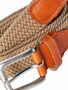 Jack & Jones Elastischer Stoff Flecht G�rtel Stretch Belt ohne L�cher JACSPRING
