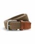 Jack & Jones Elastischer Stoff Flecht G�rtel Stretch Belt ohne L�cher JACSPRING