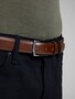 Jack & Jones Klassischer Echtleder G�rtel Leather Belt mit L�cher JACCHRISTOPHER