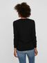 Eleganter Feinstrick Sweater Struktur Longsleeve VMCARE Pullover