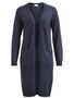 Langer Cardigan Gem�tliche Strickjacke mit Taschen Knit Jacket VIRIL
