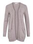 Basic Cardigan Stretch Cozy Knit Feinstrick Jacke mit Taschen VIRIL