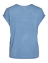 Satin Blusen T-Shirt Kurzarm Basic Gl�nzendes Oberteil VIELLETTE