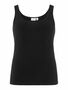 Langes Tank Top Plus Size �bergr��en �rmelloses Basic Shirt VIJENNI