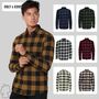 Freizeit Flanellhemd Kariert Holzfller Karo Shirt