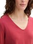 Tom Tailor D�nner Strickpullover Knitted Basic Stretch Sweater Langarm V-Neck