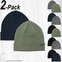 Basic Strickm�tze 2-er St�ck Pack Beanie Hipster Cuff Set ONSEVAN