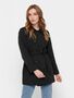Kurzer Trench Coat Basic �bergangs Mantel Zweireihige Jacke ONLVALERIE