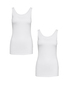 Tank Top 2-er St�ck Pack �rmelloses Shirt Basic Set JDYAVA