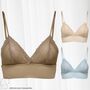 Spitzen Triangel BH ohne B�gel Lace Bralette Bustier ONLLAURA