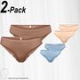 Spitzen Slips 2-er Pack String Unterhosen Brazilian Tanga ONLCAROLINE