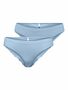 Spitzen Slips 2-er Pack String Unterhosen Brazilian Tanga ONLCAROLINE