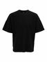 Einfarbiges Rundhals T-Shirt Weites Kurzarm Shirt Basic ONSBERKELEY