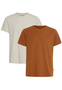 Rundhals T-Shirt 2-er St�ck Pack Kurzarm Shirt Basic Set BHDinton