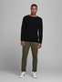 Jack & Jones Langarm Strickpullover Sweater Baumwolle Shirt JJEHILL