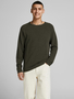 Jack & Jones Langarm Strickpullover Sweater Baumwolle Shirt JJEHILL