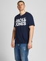 Jack & Jones 2er Pack T-Shirt Plus Size Rundhals Kurzarm Shirt �bergr��en 