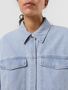 Oversized Denim Bluse locker geschnittenes Oberteil Jeans Hemd VMPALOMA