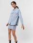 Oversized Denim Bluse locker geschnittenes Oberteil Jeans Hemd VMPALOMA