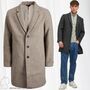 Jack & Jones Klassischer Woll Mantel Kurzer Coat Elegante �bergangjacke JJEMOULDER