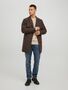 Jack & Jones Klassischer Woll Mantel Kurzer Coat Elegante �bergangjacke JJEMOULDER