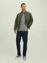 Jack & Jones Leichte Stepp �bergangsjacke Wattierter Blouson ohne Kapuze JJERECYCLE
