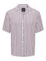 Gestreiftes Kurzarm Hemd ONSWAYNE