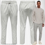 Cropped Chino Hose aus Leinen ONSLINUS