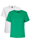 2er Pack Basic T-Shirt VMPAULA