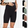 2er Set Kurze Umstands Leggings Shorts MLTIA