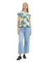 Tom Tailor Gemusterte Kurzarm Bluse