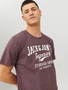 Jack & Jones 2-er Set T-Shirt Rundhals Logo Print Shirt