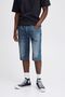 Knielange Jeans Shorts DENIM CAPRI PANTS