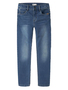 Stretch Jeans Slim Fit Verdeckter Rei�verschluss