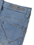 Stretch Jeans Slim Fit Verdeckter Rei�verschluss