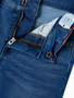 Stretch Jeans Slim Fit Verdeckter Rei�verschluss