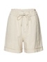 Leinen Stoff Shorts Loose