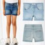 Slim Denim Shorts NKFSALLI