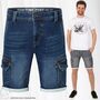 Cargo Jeans Shorts Slim StanleyTZ decoration