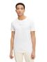 Tom Tailor Basic Logo Print T-Shirt Rundhals 2x St�ck Set Kurzarm