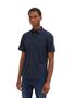 Tom Tailor Herren Kurzarm Hemd Gemustertes Print Design Shirt