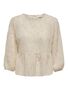 Elegante 3/4 Arm Mesh Bluse JDYKING 