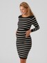 Langarm Umstands Kleid MLNEWSIV