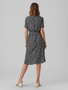 Midi Blusen Kleid VMVICA