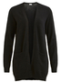 Basic Cardigan Stretch Cozy Knit Feinstrick Jacke mit Taschen VIRIL