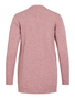 Basic Cardigan Stretch Cozy Knit Feinstrick Jacke mit Taschen VIRIL
