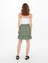 Kurzer Wickel Rock Falten Skirt mit Stretch Bund & Bindeg�rtel ONLOLIVIA